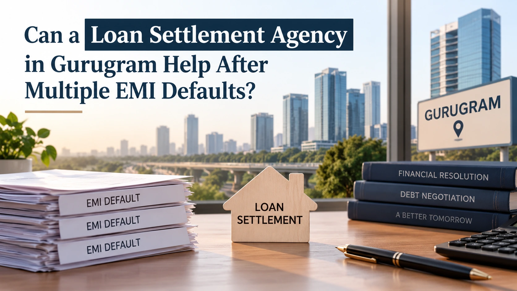 Can a Loan Settlement Agency in Gurugram Help After Multiple EMI Defaults?