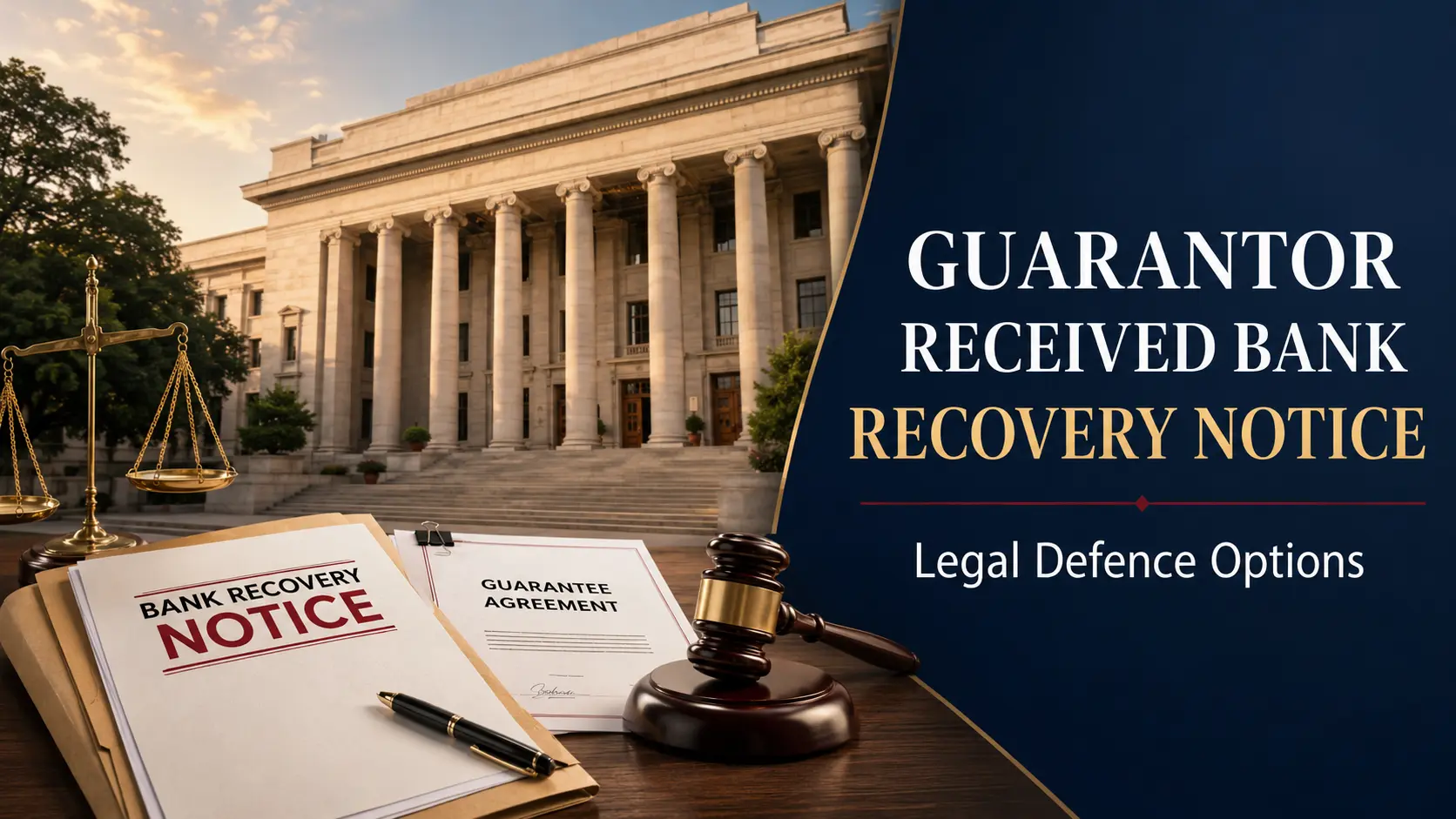 Guarantor Received Bank Recovery Notice: Legal Defence Options