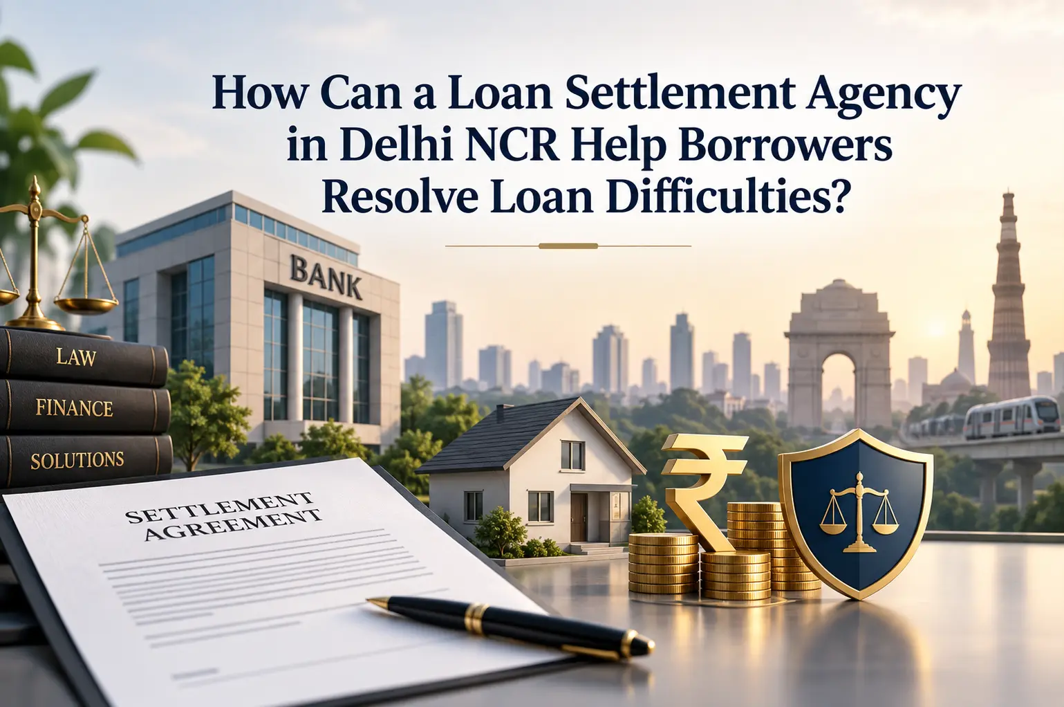 How Can a Loan Settlement Agency in Delhi NCR Help Borrowers Resolve Loan Difficulties?