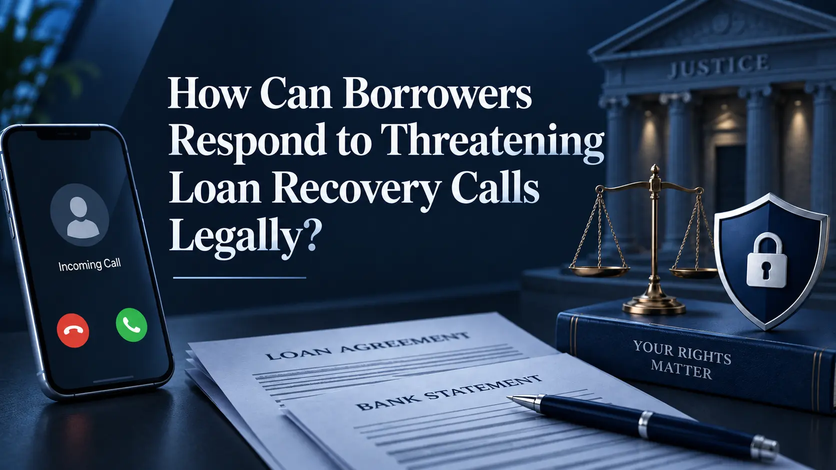 How Can Borrowers Respond to Threatening Loan Recovery Calls Legally?