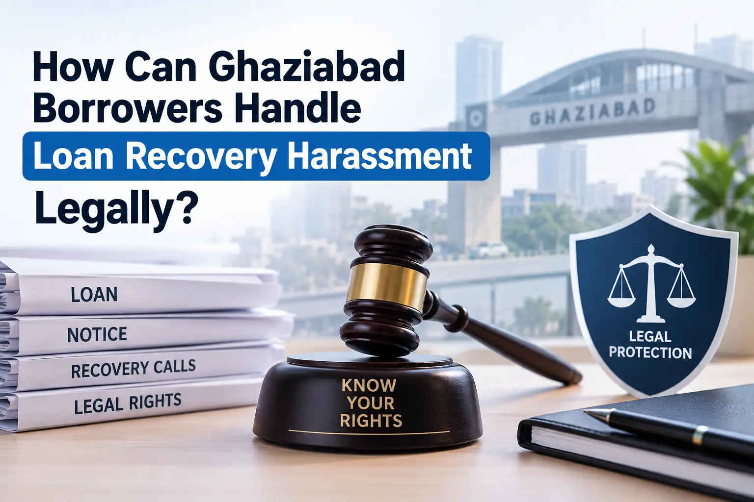 How Can Ghaziabad Borrowers Handle Loan Recovery Harassment Legally?