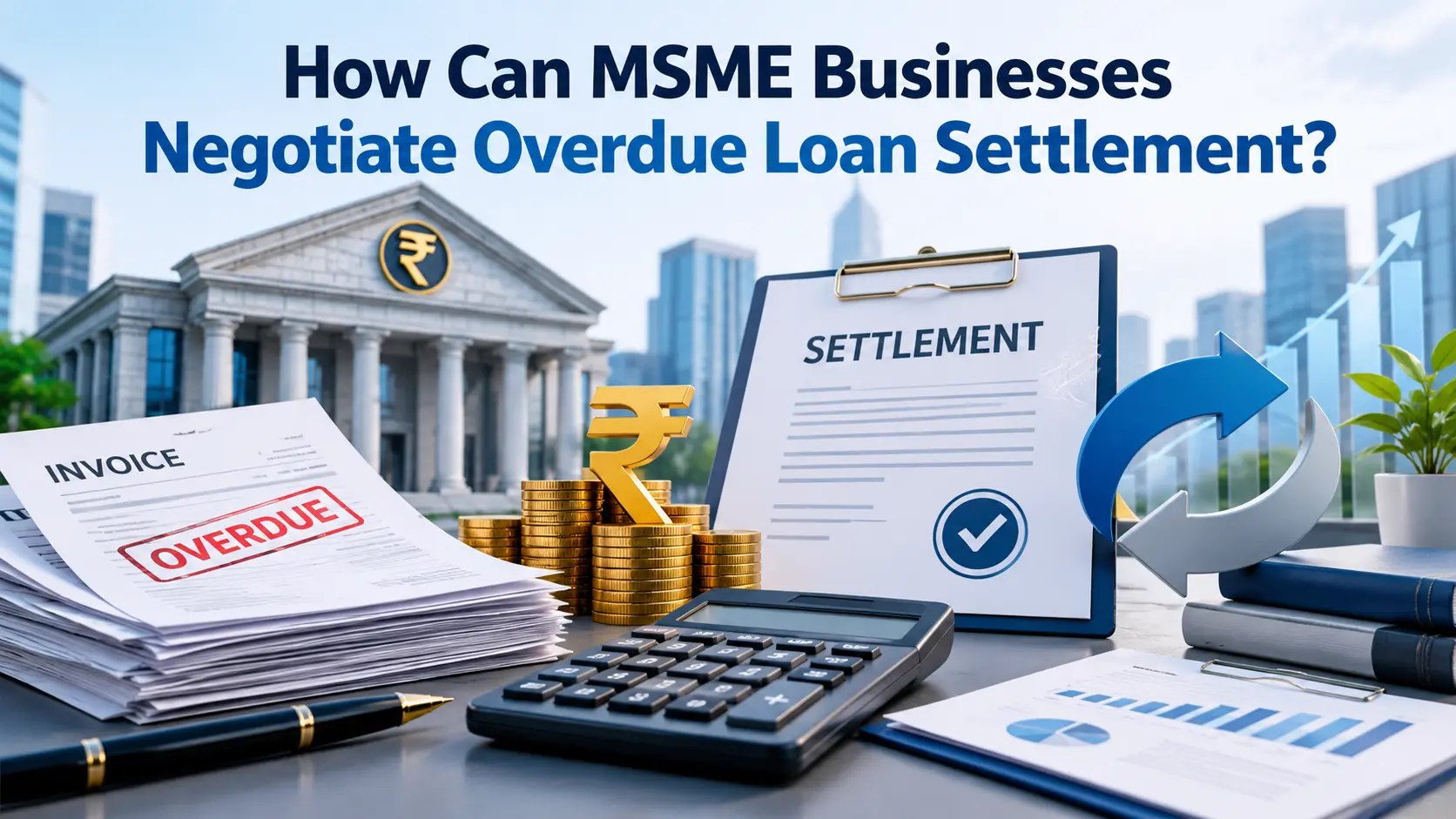 How Can MSME Businesses Negotiate Overdue Loan Settlement?
