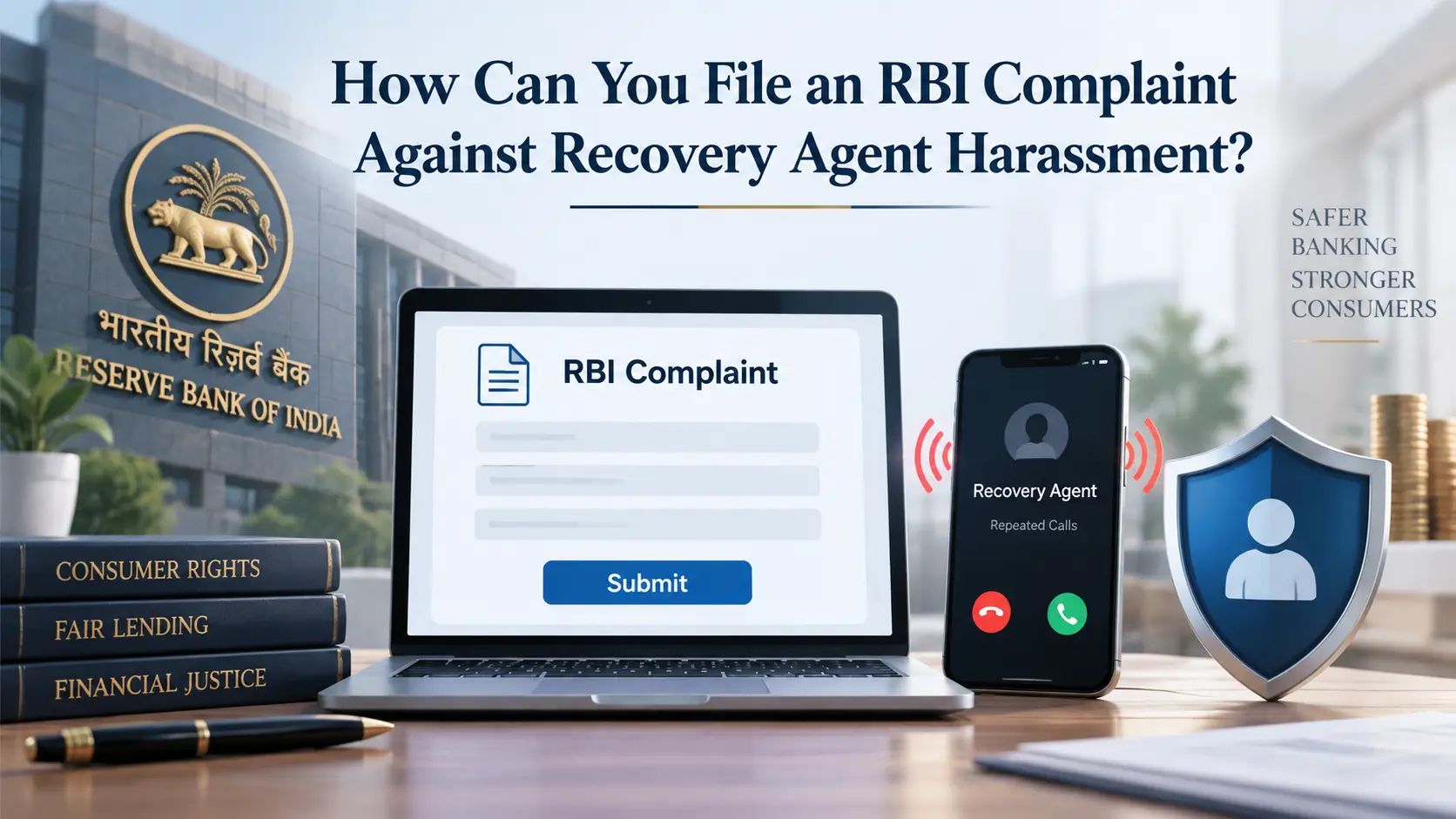 How Can You File an RBI Complaint Against Recovery Agent Harassment?