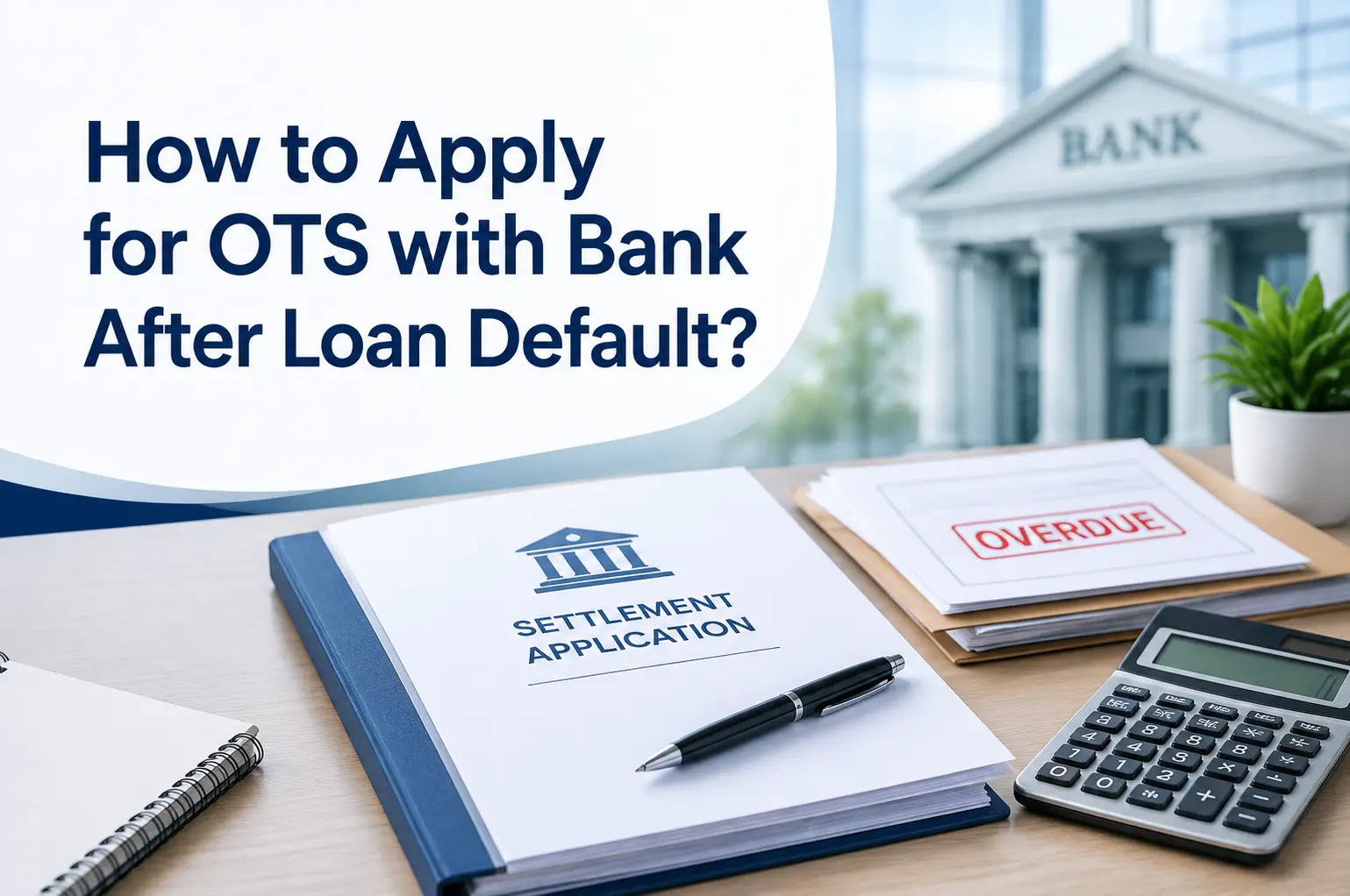 How to Apply for OTS with Bank After Loan Default?