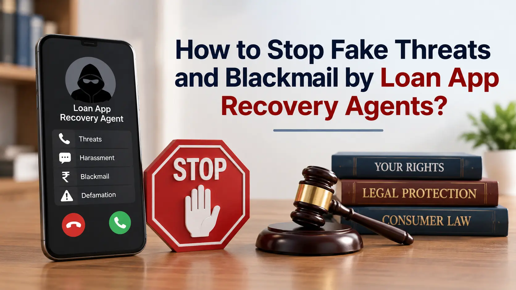 How to Stop Fake Threats and Blackmail by Loan App Recovery Agents?
