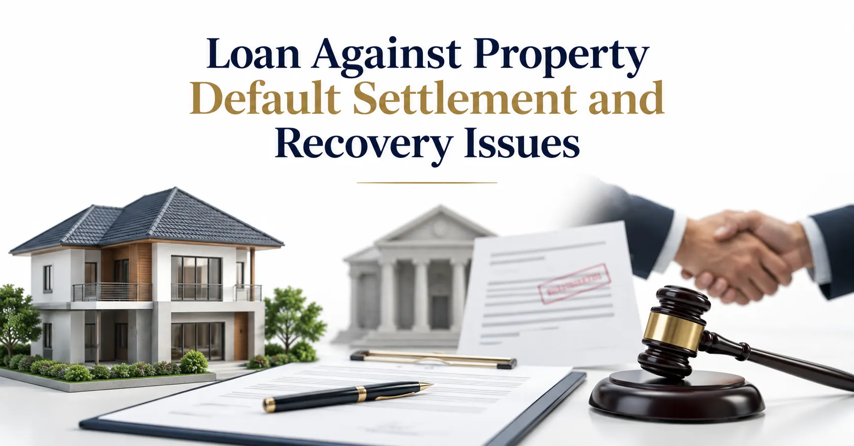 Loan Against Property Default Settlement and Recovery Issues