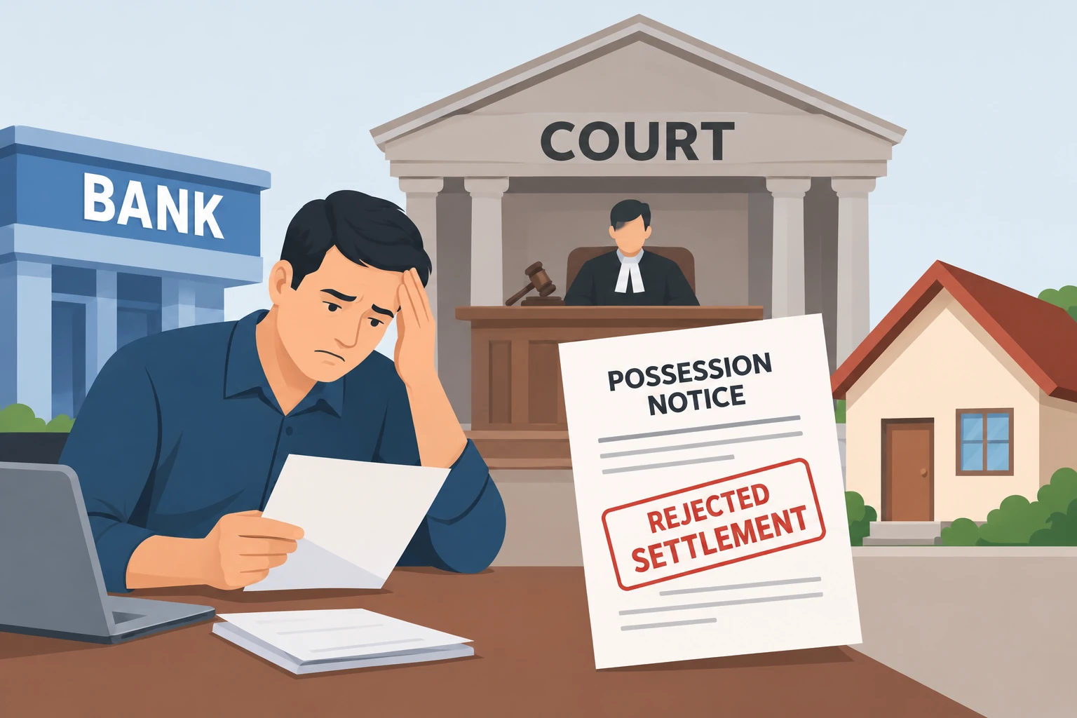 SARFAESI Section 13(2) Notice Reply Service What Problems Can Borrowers Face After Receiving a Bank Notice?