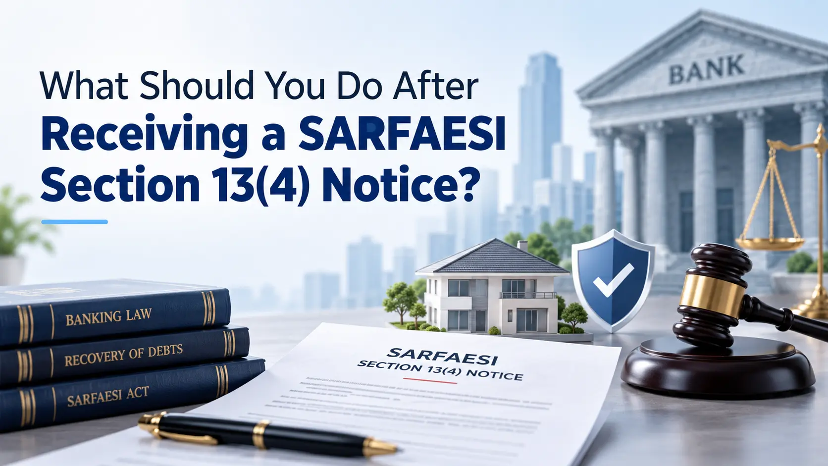 What Should You Do After Receiving a SARFAESI Section 13(4) Notice?