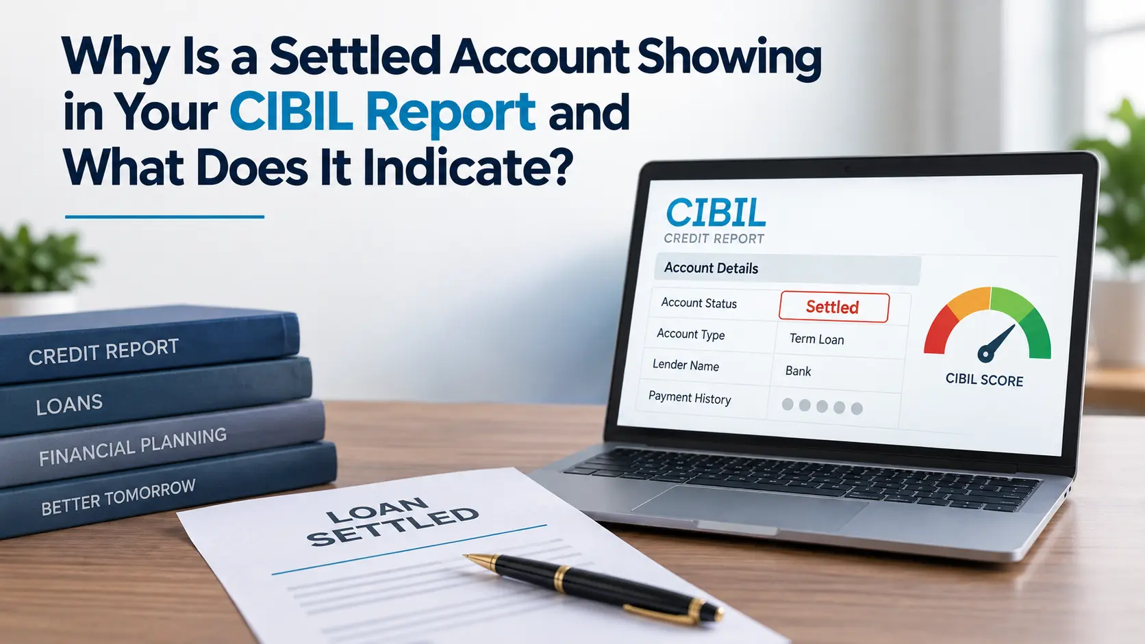 Why Is a Settled Account Showing in Your CIBIL Report and What Does It Indicate?